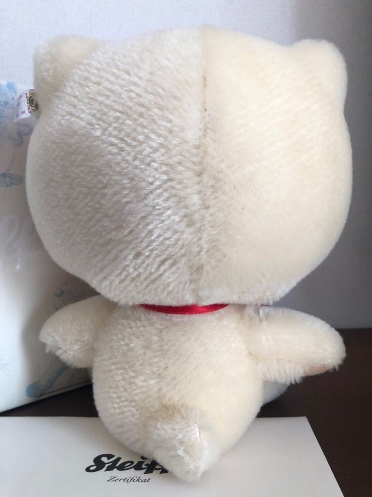 激レア☆ハローキティ×シュタイフ社☆ドイツ steiff モヘア 激レア☆ハローキティ×シュタイフ社☆ドイツ steiff モヘア