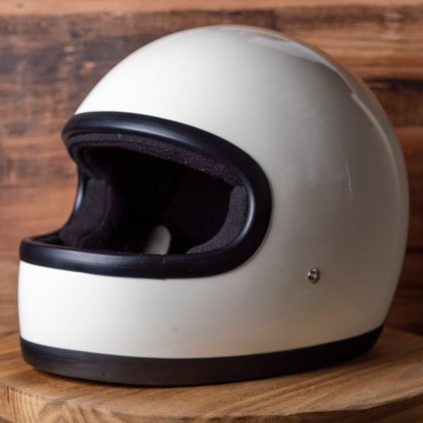 高い信頼 厚い信頼 “OVAL” HM04-M-IV STAR BELL ベルスター 族ヘル ビンテージ ダブルストラップ Mサイズ アイボリー ヘルメット フルフェイス オートバイ