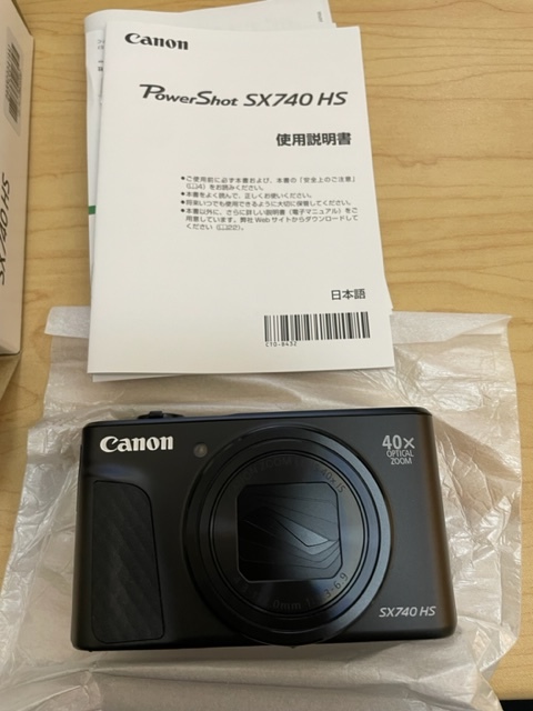 Canon Power Shot SX740 HS キャノン パワーショット ブラック 黒