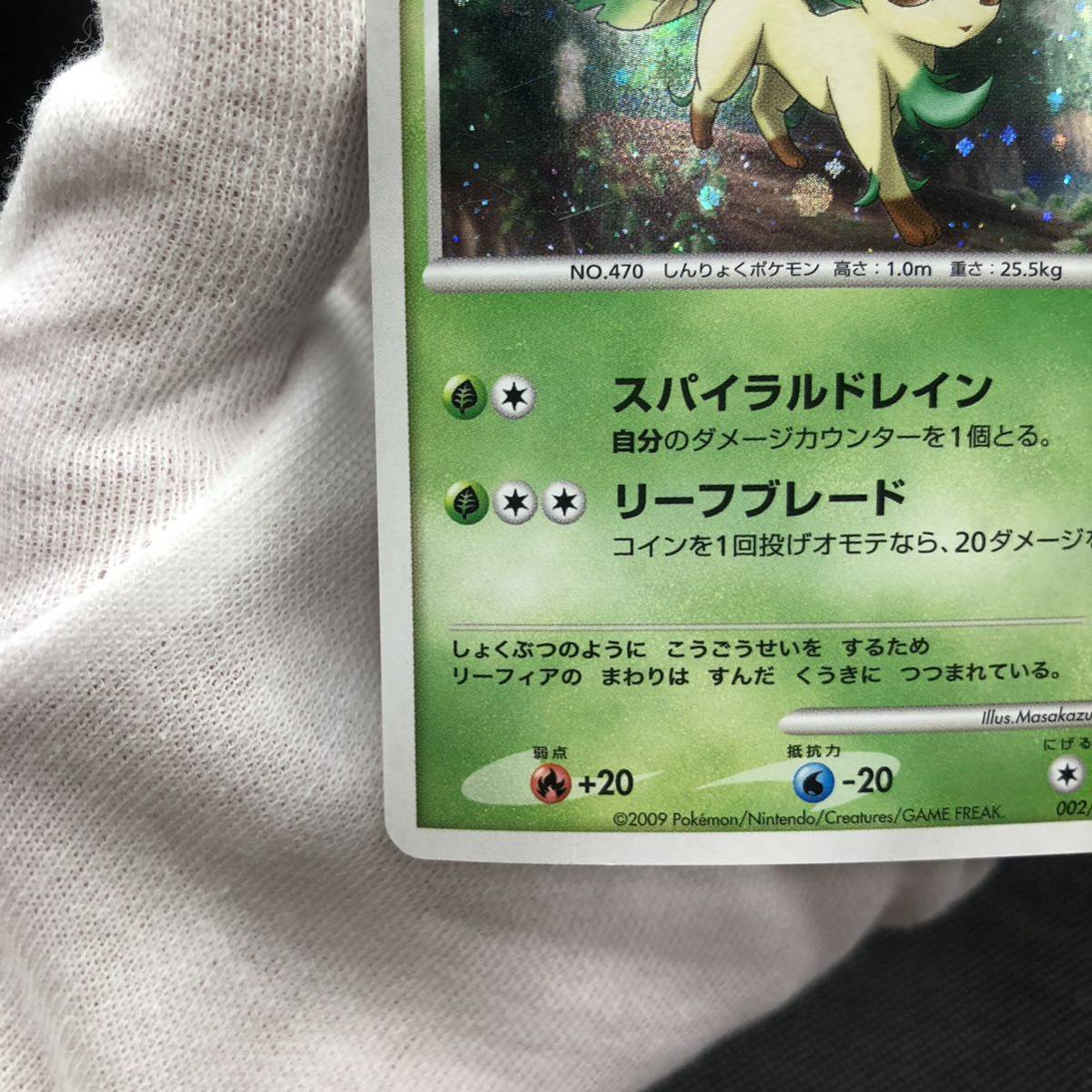ポケモンカード リーフィア 002/012 PtR キラ|Yahoo!フリマ(旧 ポケモンカード リーフィア 002/012 PtR キラ|Yahoo!フリマ(旧