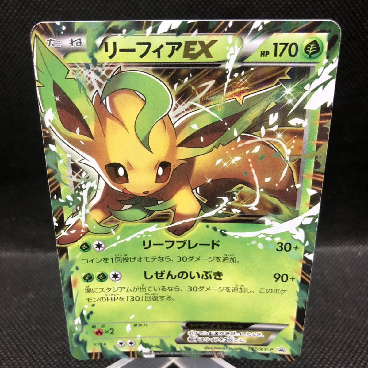 ポケモンカード リーフィアEX プロモカード 192/X-Y-P ②|Yahoo ポケモンカード リーフィアEX プロモカード 192/X-Y-P ②|Yahoo