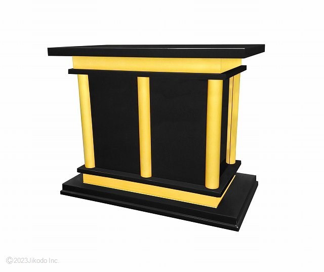 寺院仏具】潤み塗り 慈光型の脇机 幅60センチ 自社オリジナル 寺院仏具】潤み塗り 慈光型の脇机 幅60センチ 自社オリジナル