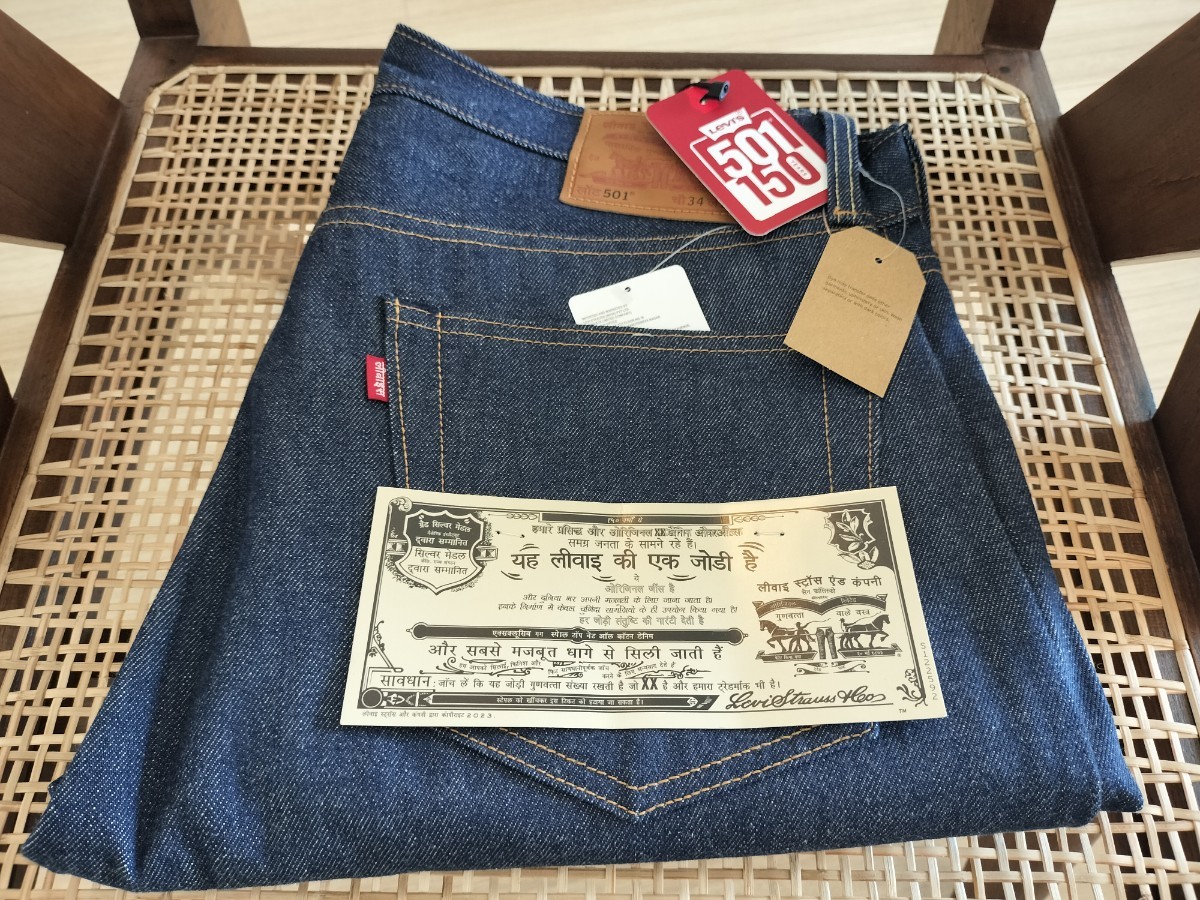 Yahoo!オークション - 【国内初出品 :インド限定】Levi's 150周年 ヒン...