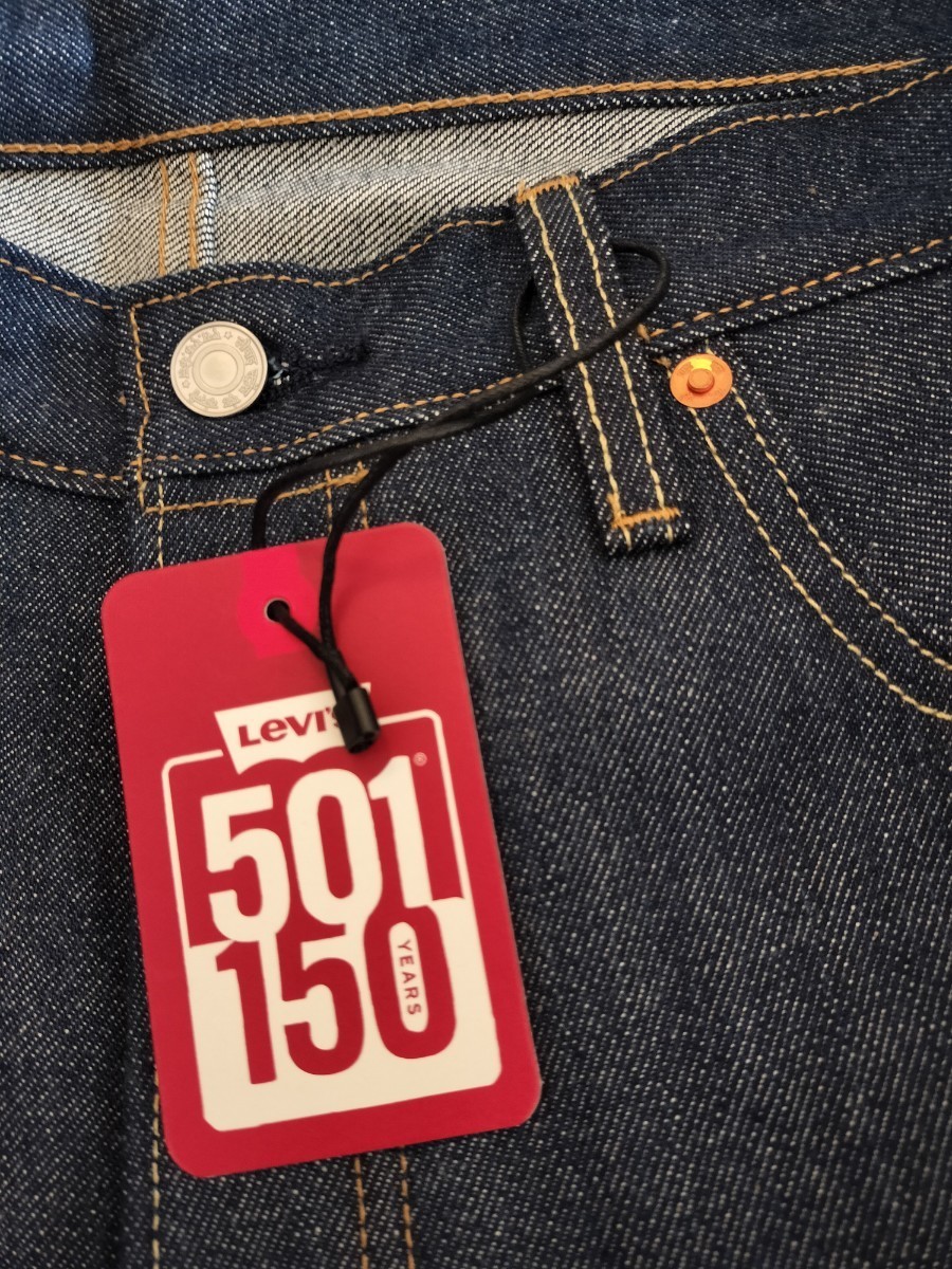 インド限定】Levi's 150周年 ヒンディー語モデル w34 カタカナモデル