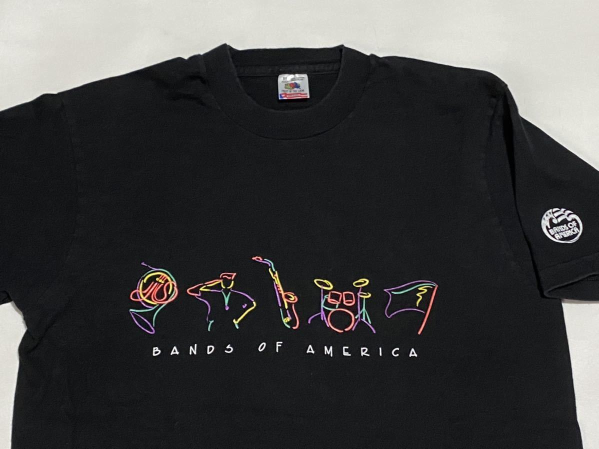 90's フルーツ オブ ザ ルーム BANDS OF AMERICA プリントT 90's フルーツ オブ ザ ルーム BANDS OF AMERICA プリントT