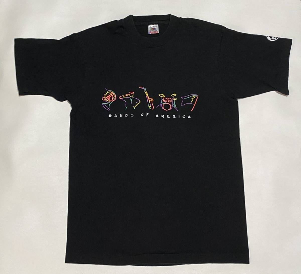 90's フルーツ オブ ザ ルーム BANDS OF AMERICA プリントT 90's フルーツ オブ ザ ルーム BANDS OF AMERICA プリントT