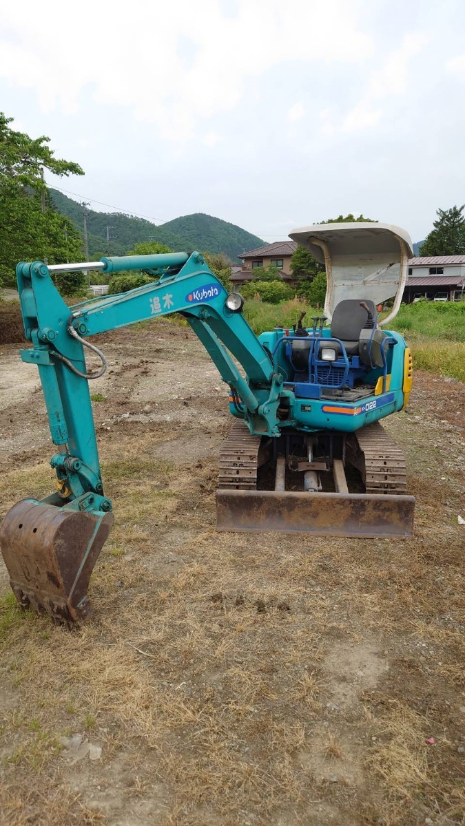 クボタ ミニユンボk-022 - トラック、ダンプ、建設機械