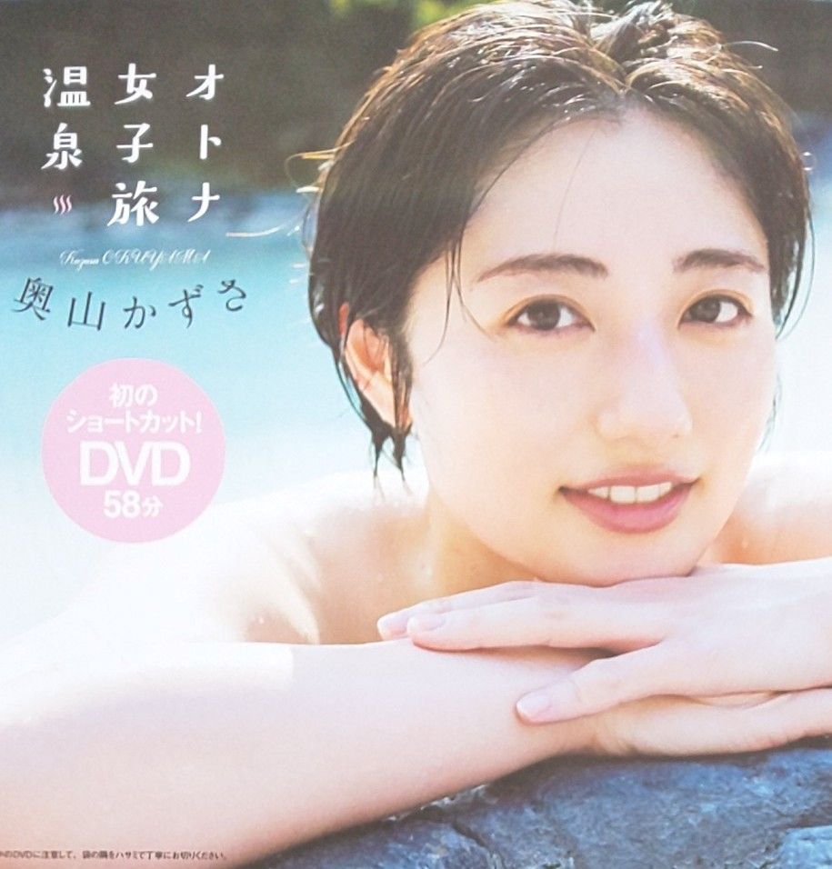 DVD 奥山かずさ 週刊プレイボーイ付録 未開封 オトナ女子旅温泉