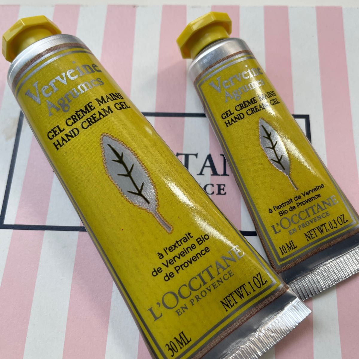 新品未開封】 ロクシタンハンドクリームシトラスヴァーベナ30mlと10ml