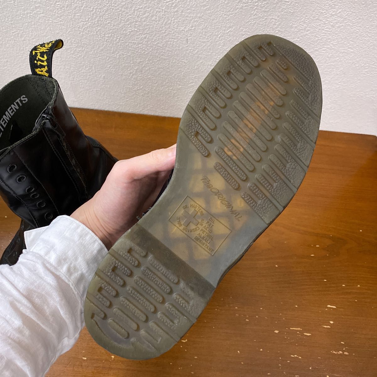 VETEMENTS × Dr.Martens 10ホールブーツ UK7 | alfasaac.com