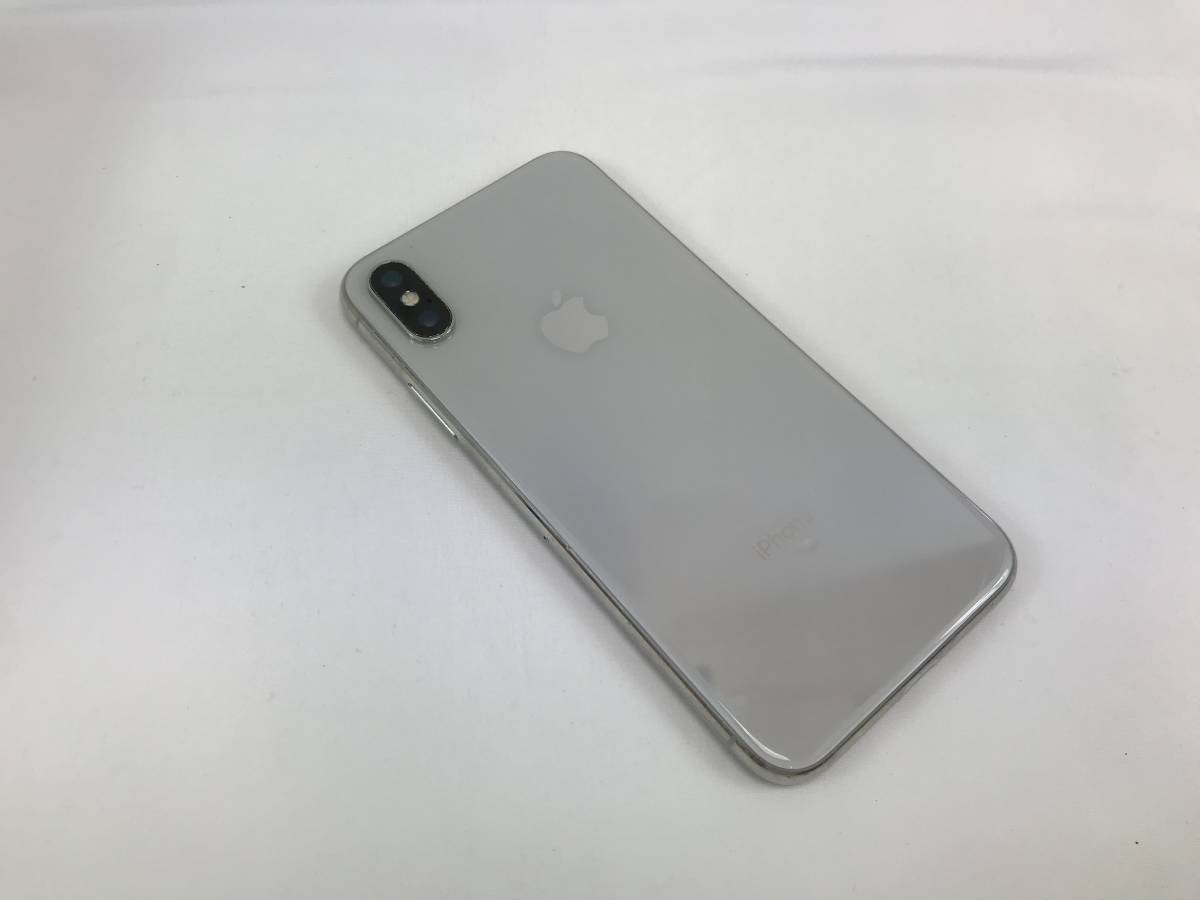 リアル Apple iPhone X SIMフリー (カラー：シルバー) 256GB (モデル