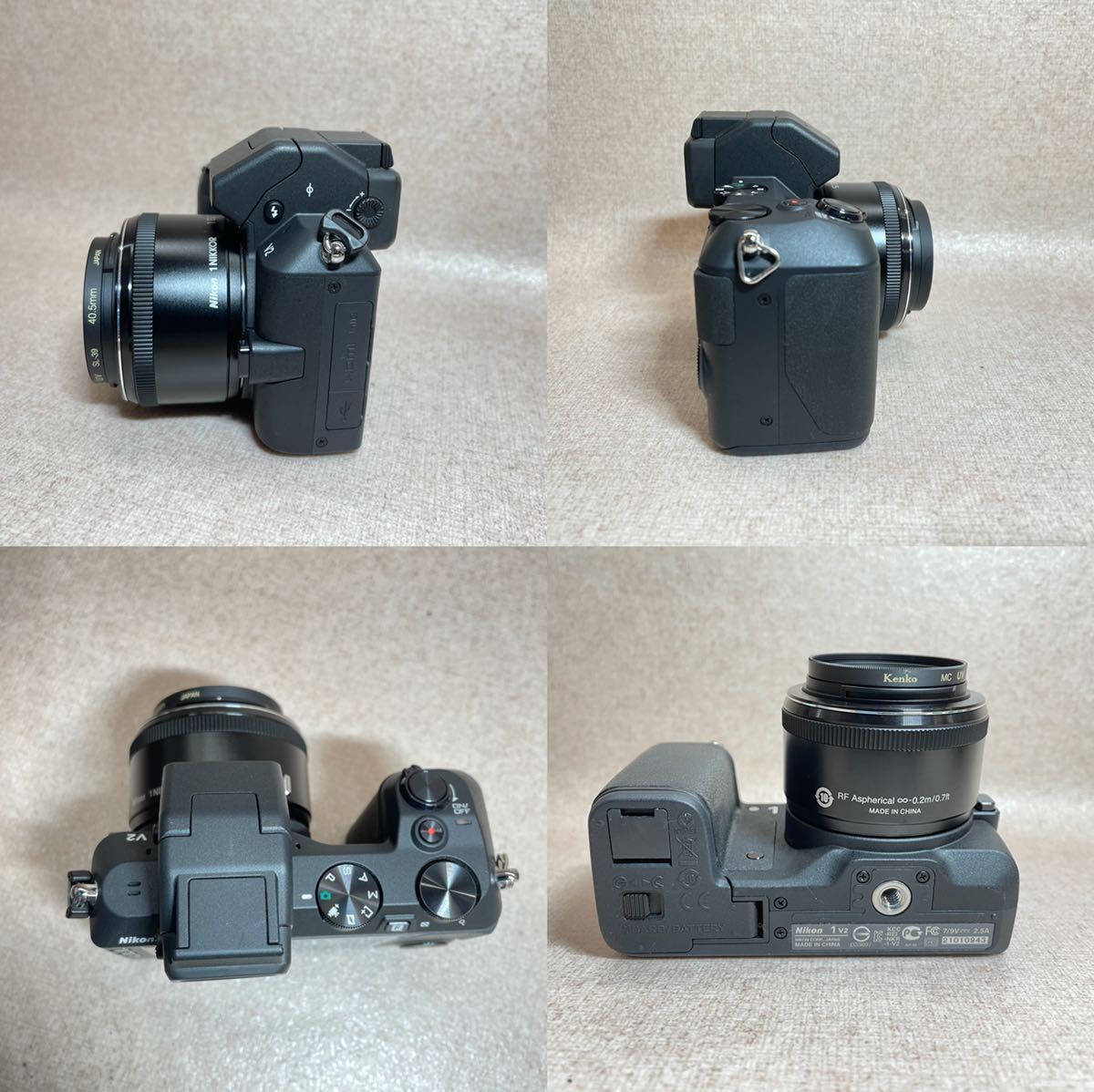 W2-3)ニコン Nikon 1 V2 レンズ 1 NIKKOR 18.5 (34) | inmano.com.br