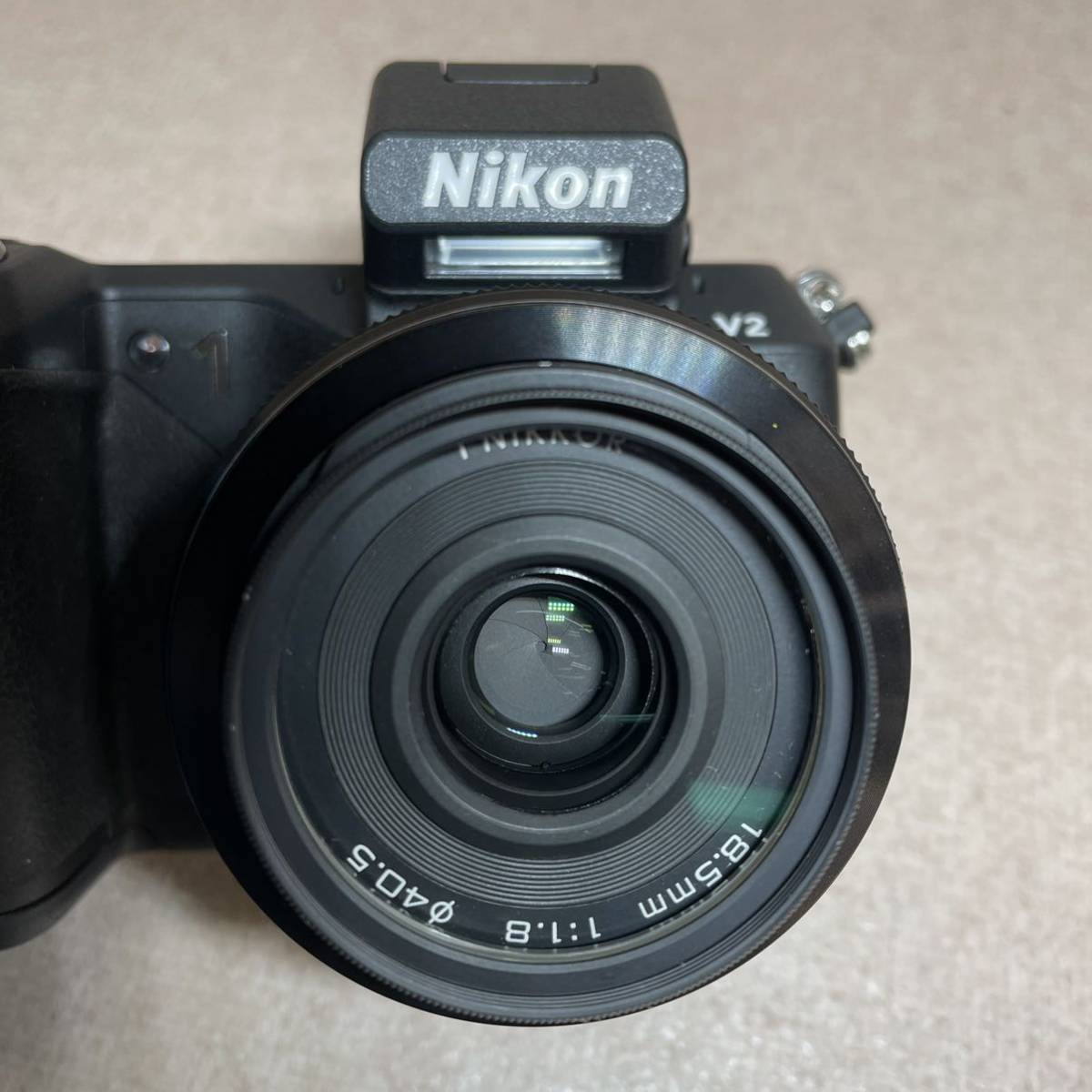 W2-3)ニコン Nikon 1 V2 レンズ 1 NIKKOR 18.5 (34) | salud