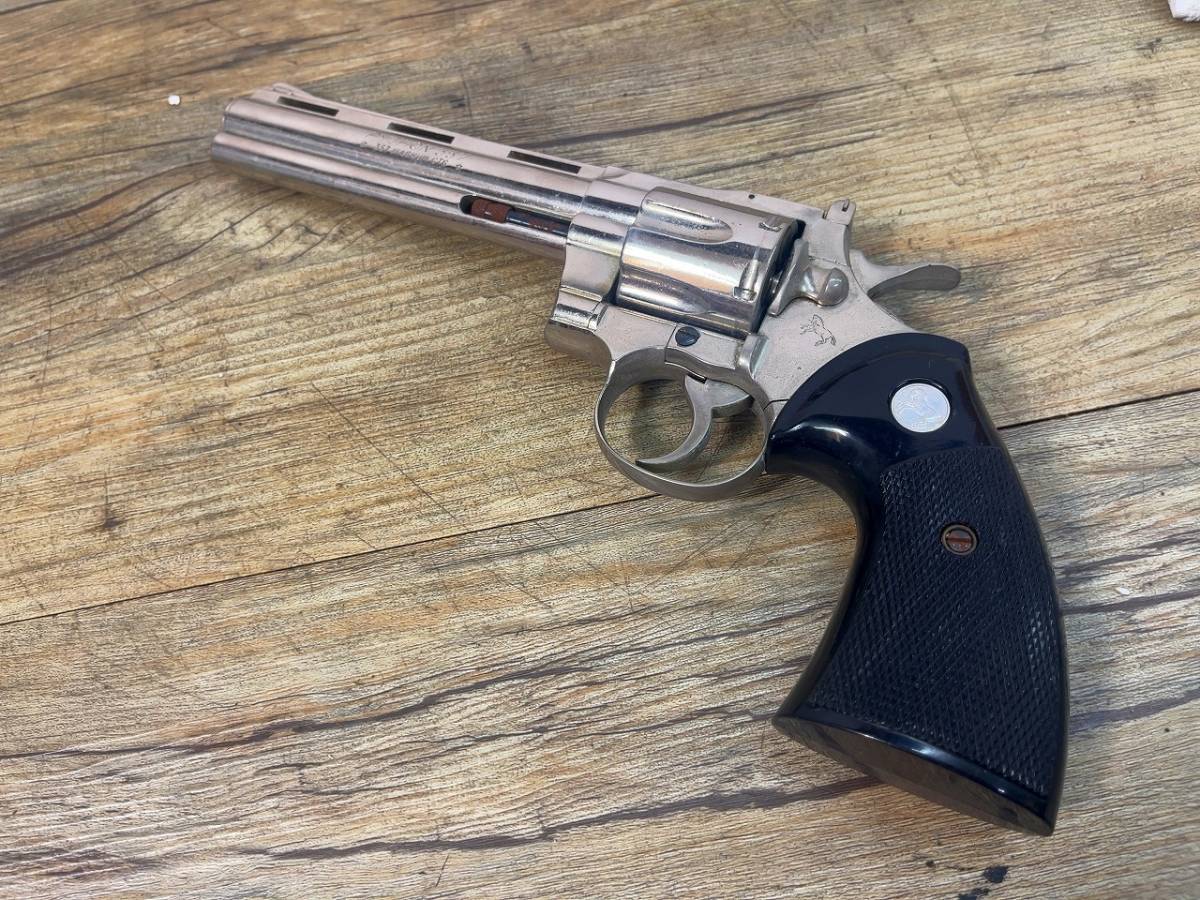 コクサイ 金属製モデルガン コルト Colt パイソン357マグナム
