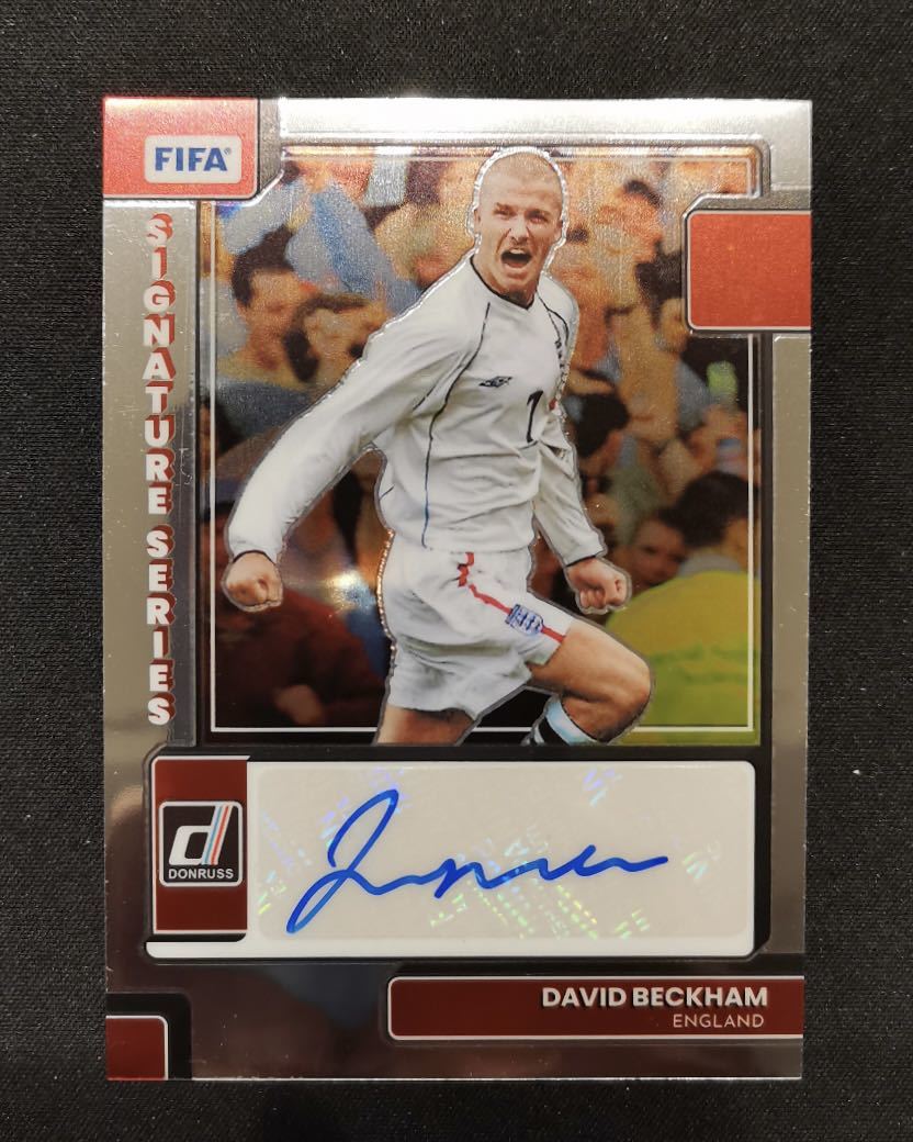 David Beckham 2022-23 Donruss FIFA Signature Series Auto England