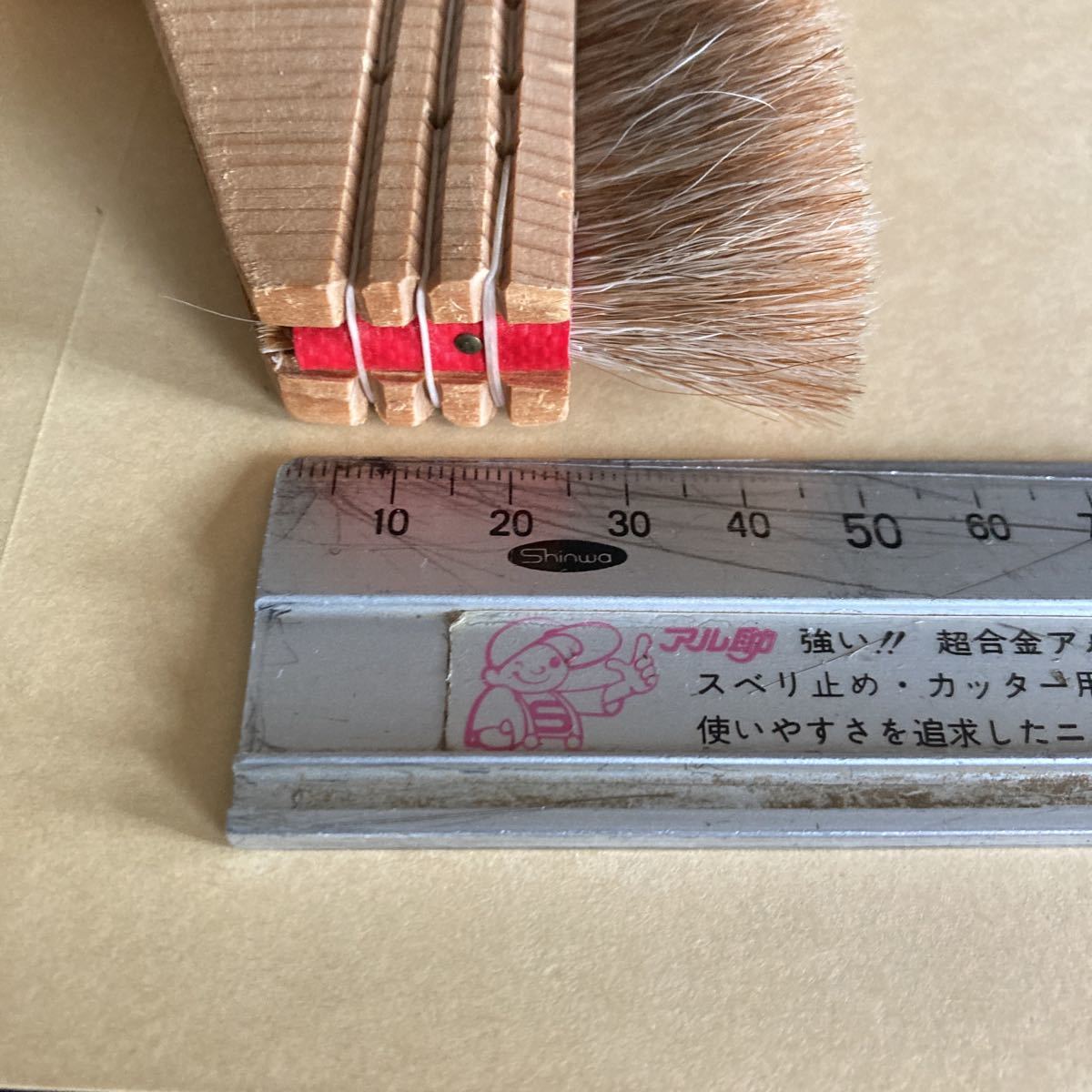 . special selection rubber paint brush ( Edo type )5 size 115-5 1 piece 