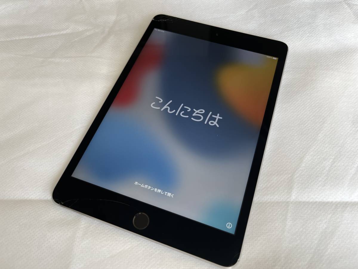 Apple iPad mini 4 Wi-Fi Cellular 128GB SIMフリー MK762J/A スペース