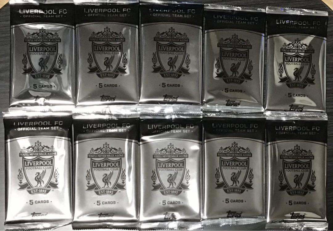 10パックセット】2022/23 Topps Liverpool FC Team Set ジェラード