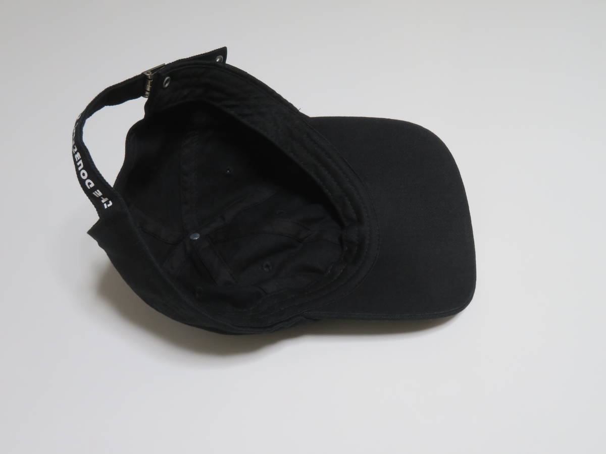 【送料無料】お洒落なブラック色 白文字デザイン メンズ レディース スポーツキャップ ハット 帽子 ブラック色 1個_画像7