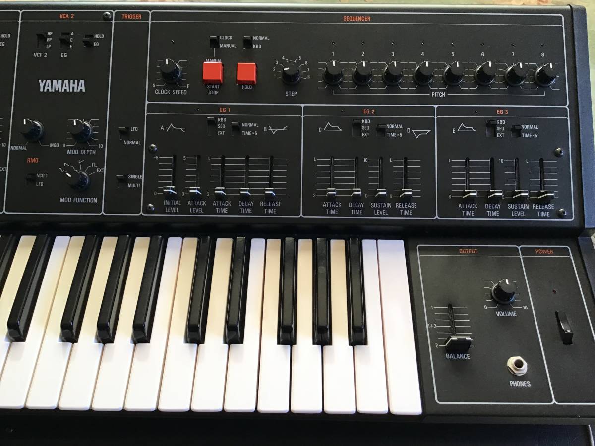 シンセサイザー】YAMAHA. CS30. アナログシンセサイザー 美品 実動品