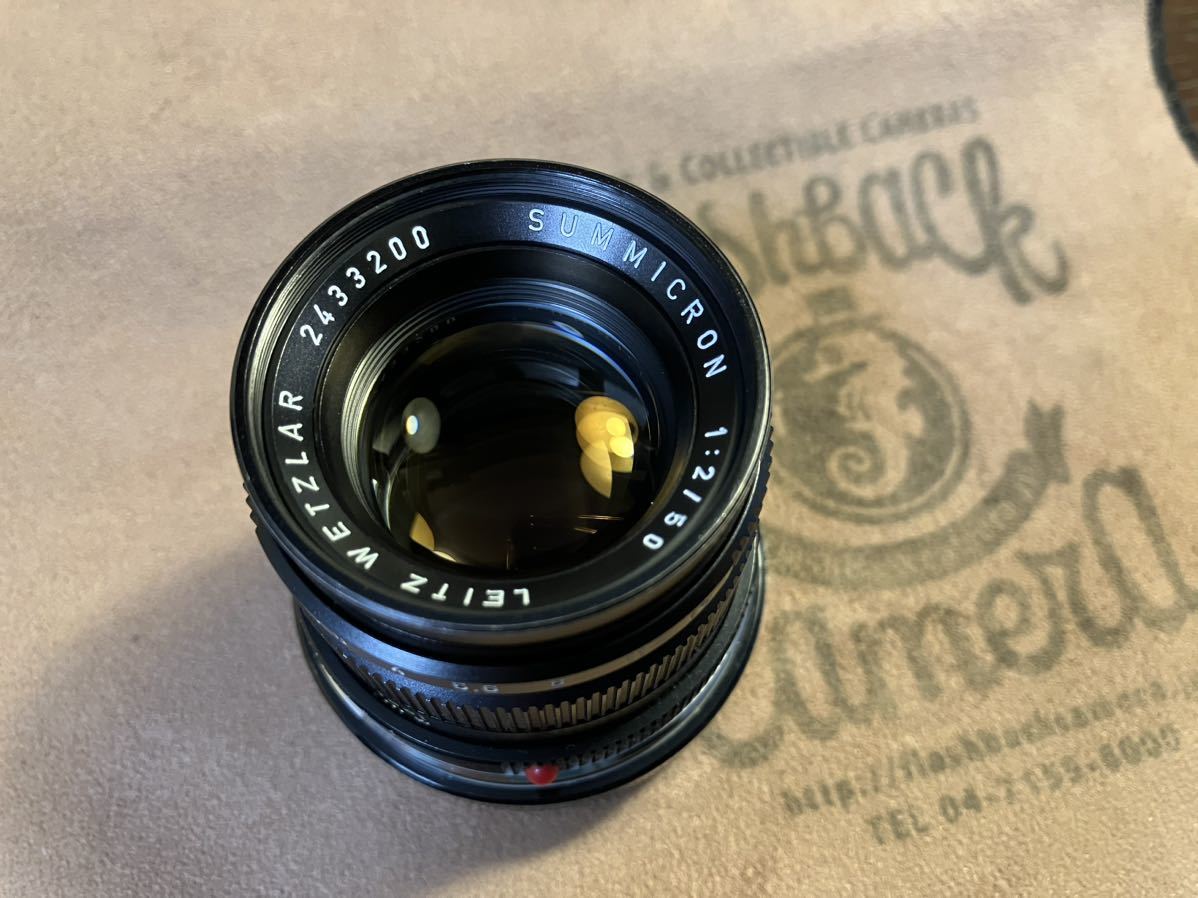 極上品 ライカ ズミクロン 50mm 2nd シリアルナンバー キリ番 極上品 ライカ ズミクロン 50mm 2nd シリアルナンバー キリ番