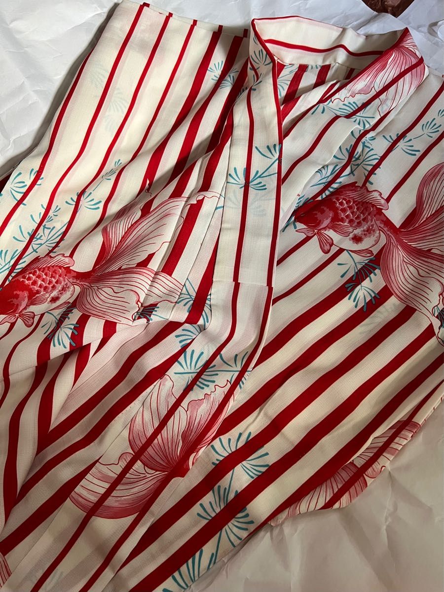 撫松庵 金魚柄浴衣&帯 | noonanwaste.com