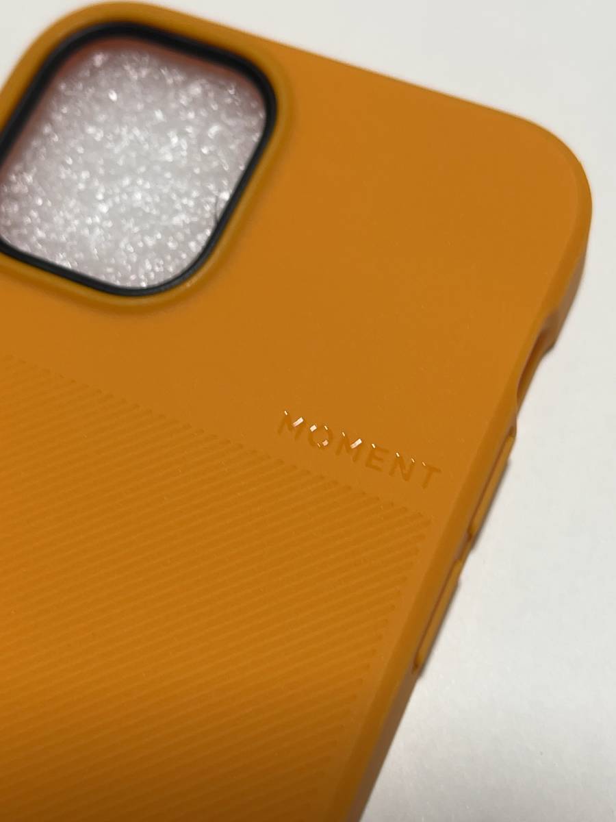 ☆試着程度☆自宅保管品☆iPhone 12 mini スマホケース　軽量ケース/mustard Yellow_画像2