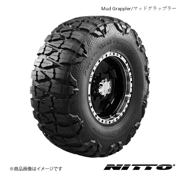 NITTO Mud Grappler 38×15.50R20 D 125Q 1本 オフロードタイヤ 夏タイヤ ブロックタイヤ ニットー マッドグラップラー