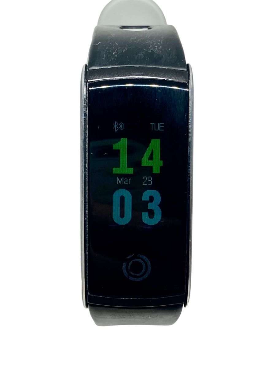 Hokonui スマート ウォッチ スマートR B15 ブラック デジタル  血圧計 心拍計 活動量計 防水 スマートブレスレット