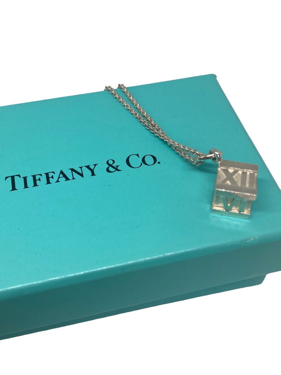 ティファニー アトラス キューブ ペンダント TIFFANY&Co ネックレス