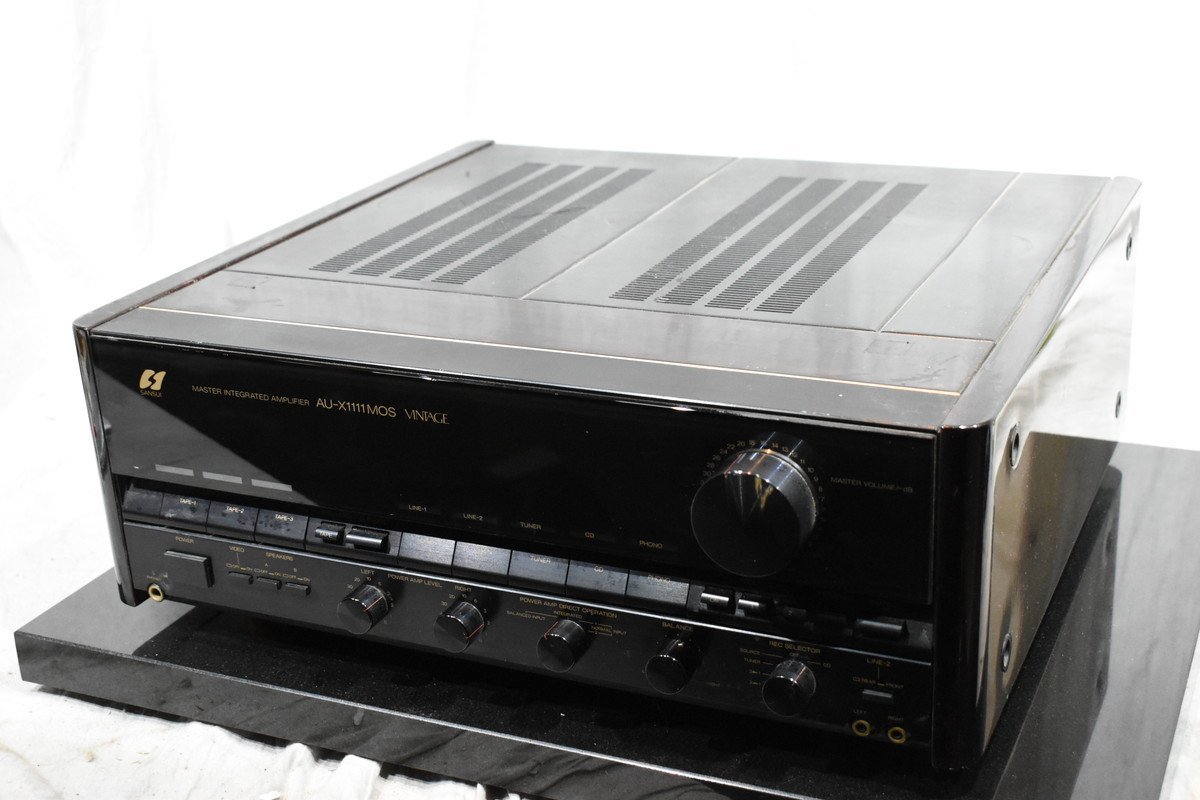 送料無料!!】☆ SANSUI AU-X1111MOS VINTAGE サンスイ プリメイン