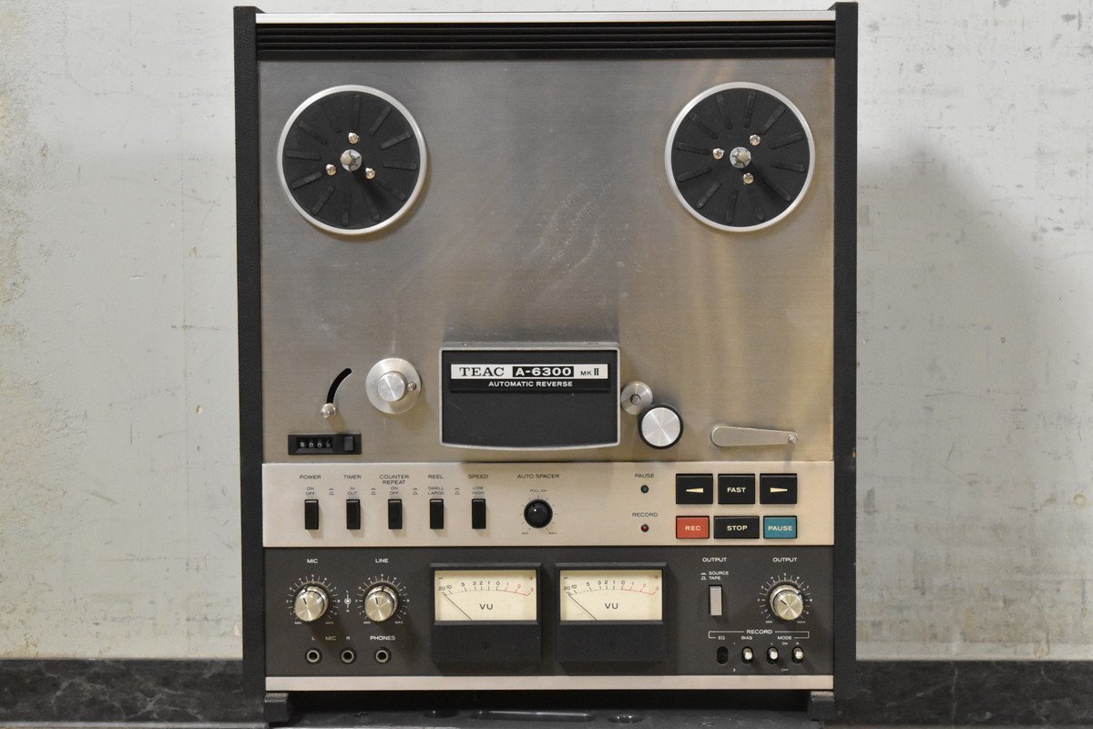 現状渡し品】TEAC A-6300 MK II ティアック オープンリールデッキ