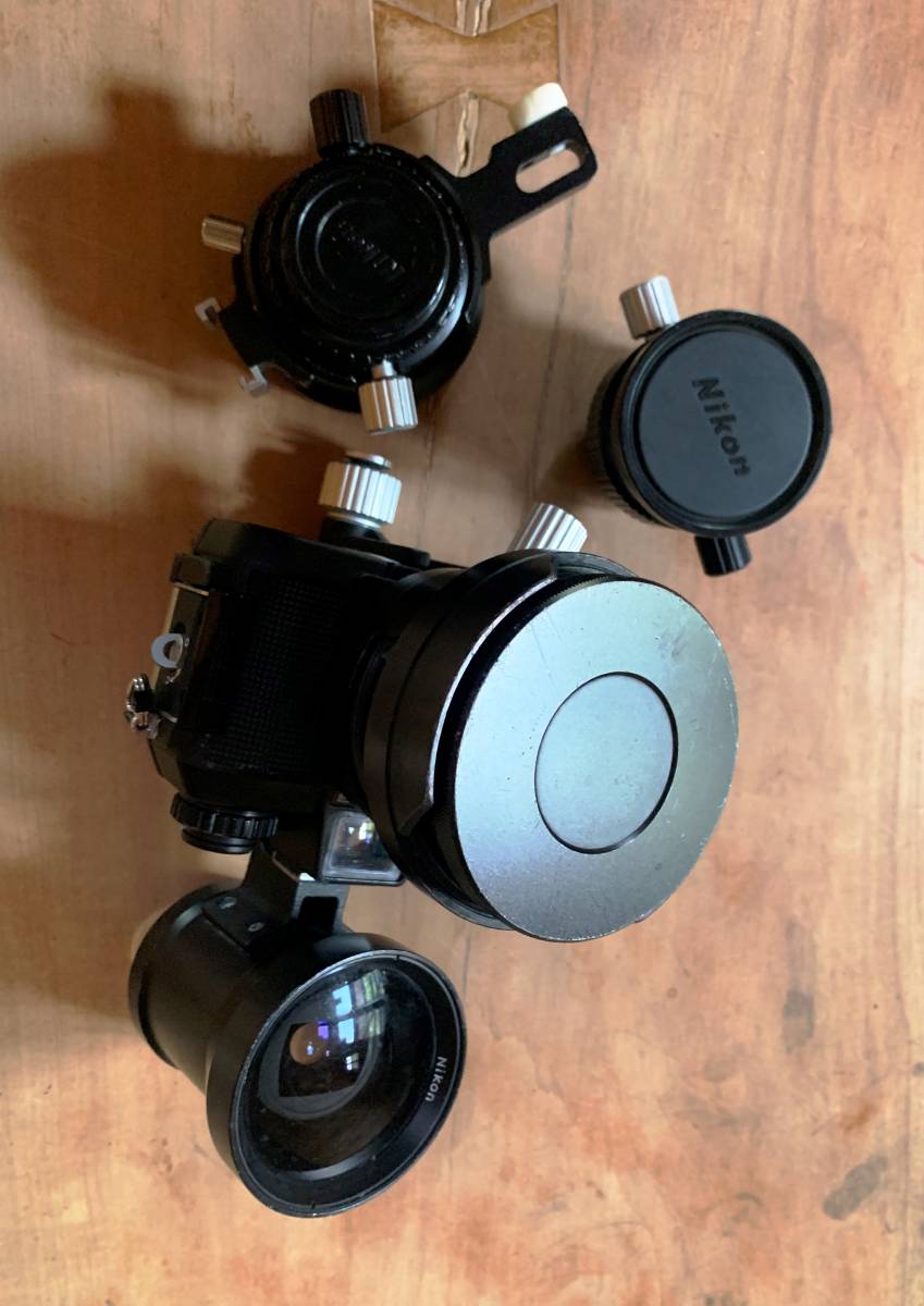  beautiful goods use frequency . little professional collection Nikons( water land both for )... fish eye lens Ⅳ15mmfa in da- attaching Cross lens,23mm. 3 kind lens attaching 
