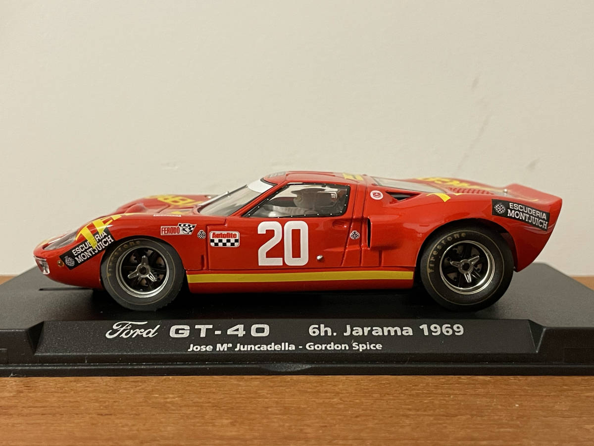 1/32 FLY Ford GT-40 6h. Jarama 1969-