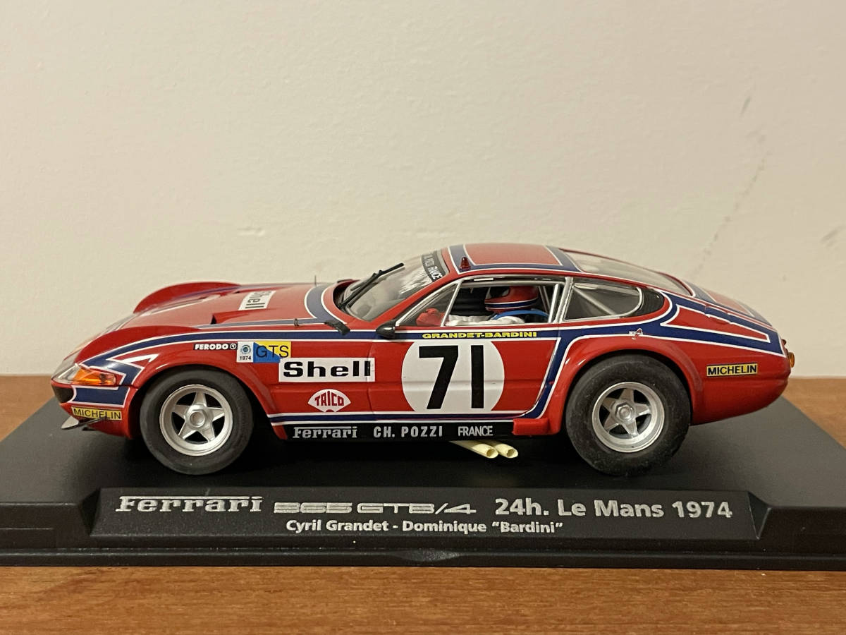 車体 1/32 FLY Ferrari 365 GTB/4 #71 24h.LeMans 1974