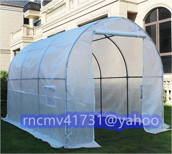 ... protection from birds measures PE material plastic greenhouse .. house greenhouse green house garden house interval .2m× depth 3m× height 2m steel pipe heat insulation 