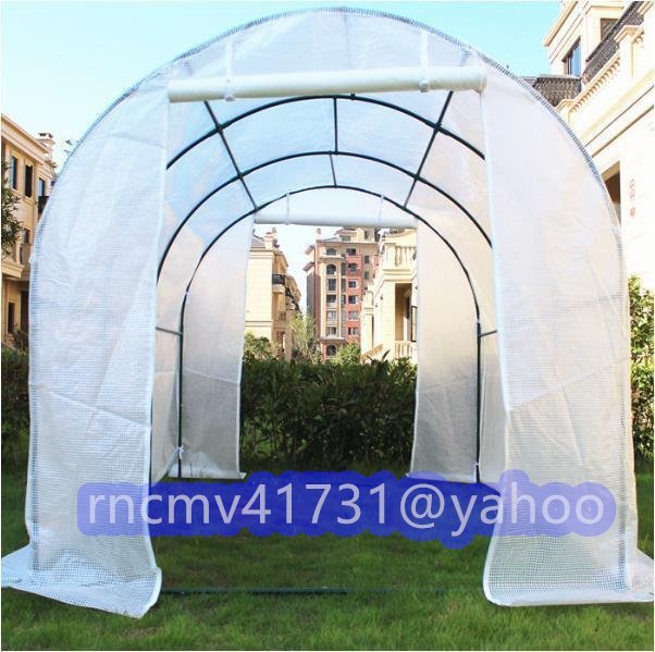 ... protection from birds measures PE material plastic greenhouse .. house greenhouse green house garden house interval .2m× depth 3m× height 2m steel pipe heat insulation 