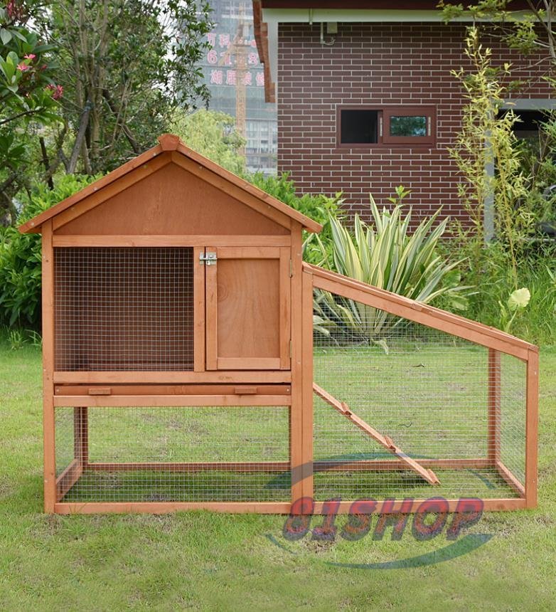 [81SHOP] bargain sale! high quality pet holiday house house gorgeous wooden cat rabbit chicken small shop breeding a Hill bird cage cat house house ... outdoors .. garden for 