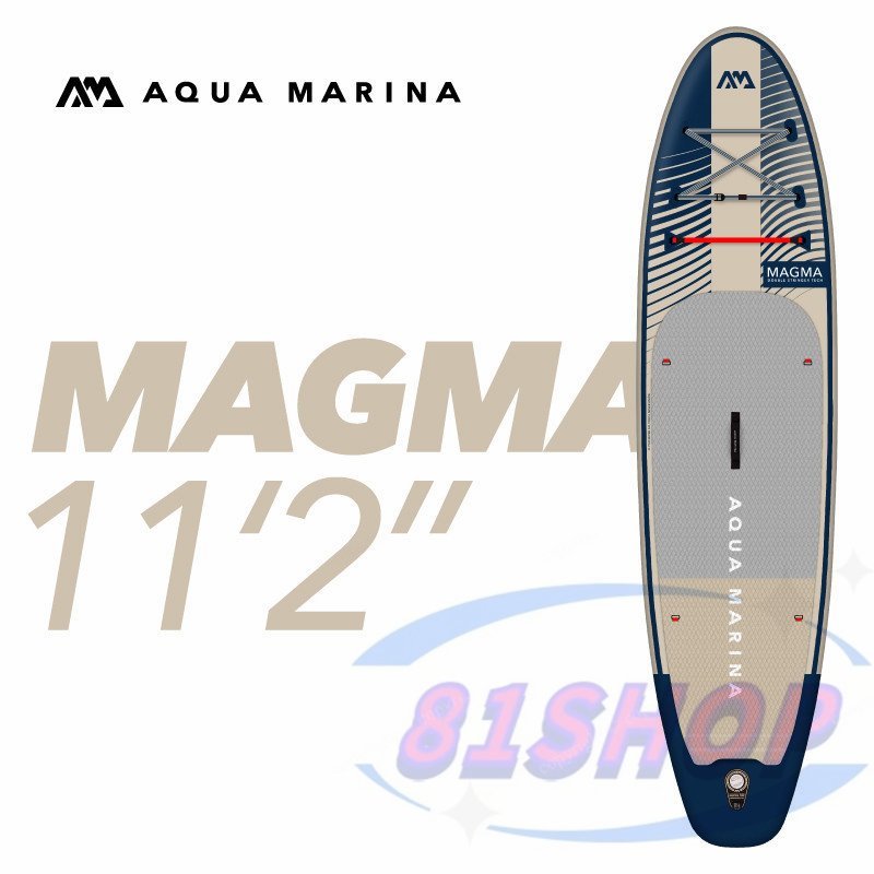 「81SHOP」AQUA MARINA☆ 品質保証SUPサーフボード インフレータブル スタンドアップパドルボード 持ち運び便利サーフボード ・MAGMA_画像4