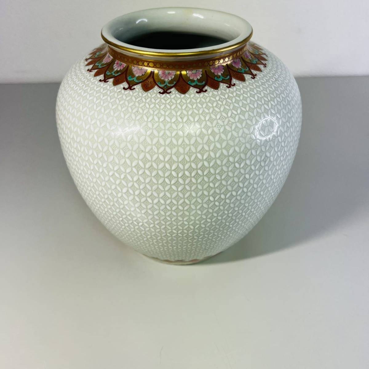 ビッグ割引 九谷焼 壺 花瓶 古美術品 骨董品 花器、壷