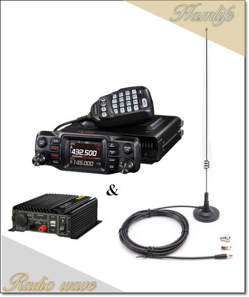 FTM-200DS(FTM200DS) & DT920 & MA721 20W C4FM/FM 144/430MHz デュアルバンドモービルトランシーバー YAESU 八重洲無線