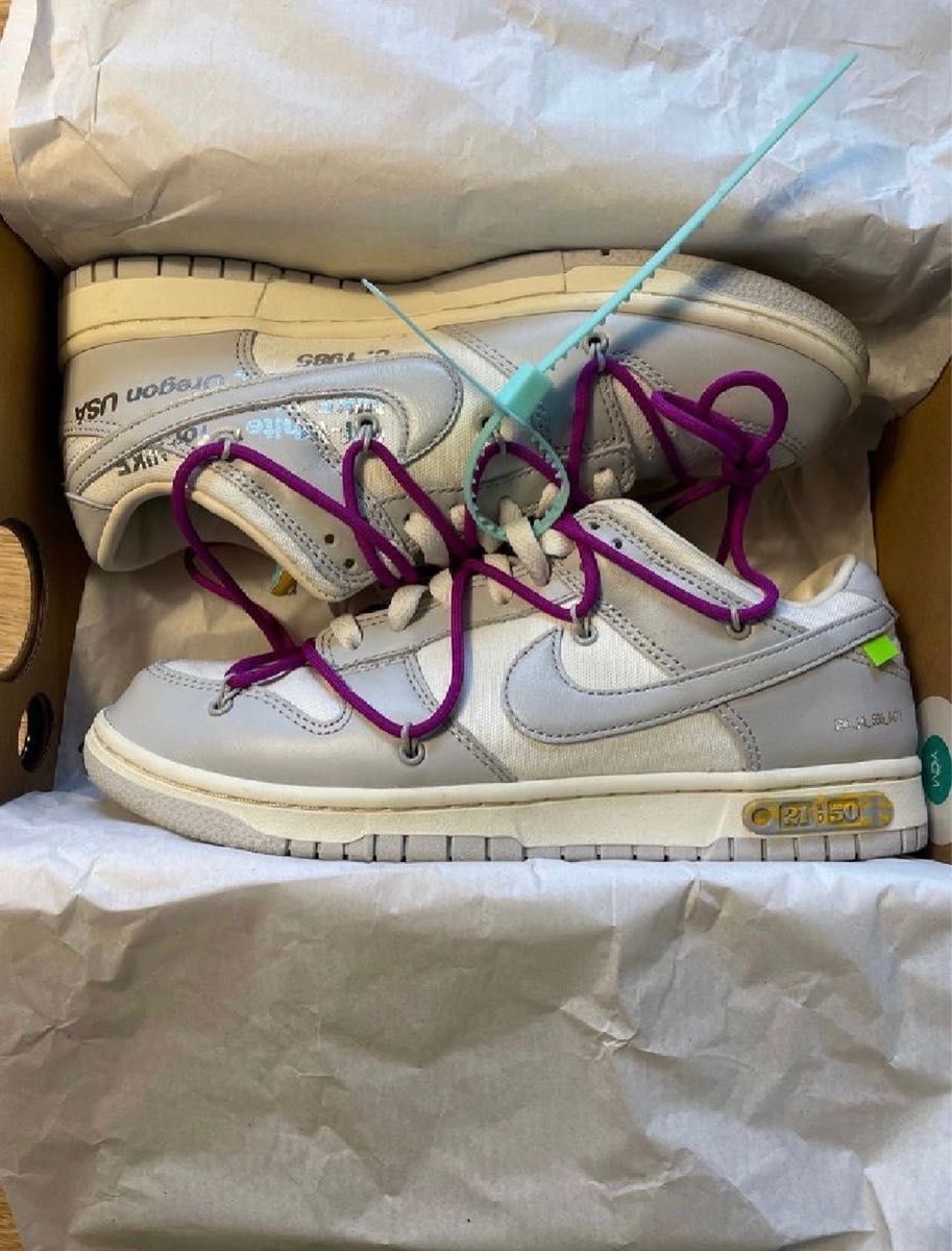 Off-White × NIKE DUNK Low 21