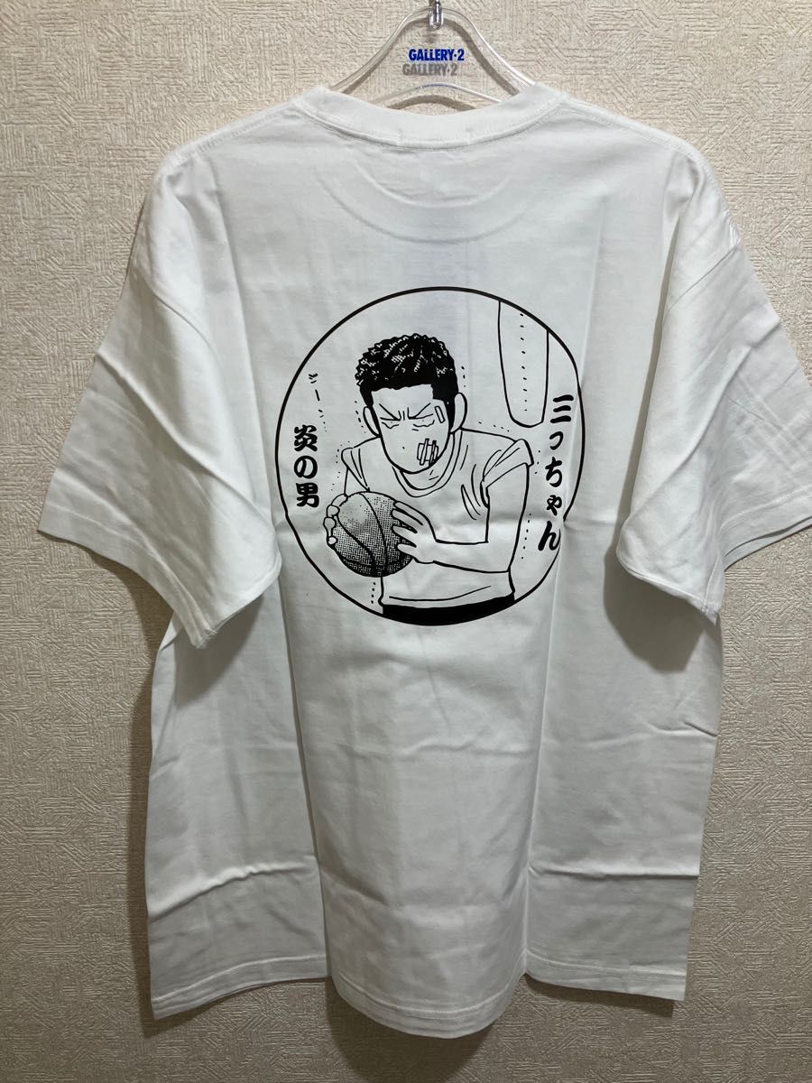 スラムダンク Slam dunk三井寿 Tシャツ XLサイズ新品未使用 厚手 白