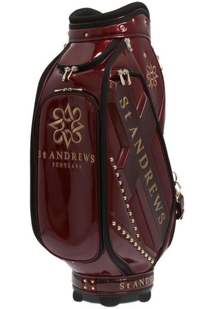 セントアンドリュース St ANDREWS ユニセックス エナメル キャディ