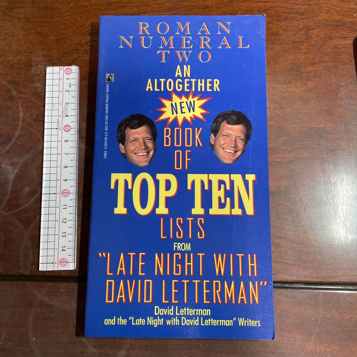 英文書　なんでもトップ10 An Altogether New Book of Top Ten Lists by David Letterman Steve O'Donnell ジョーク集、ウィット集_画像1