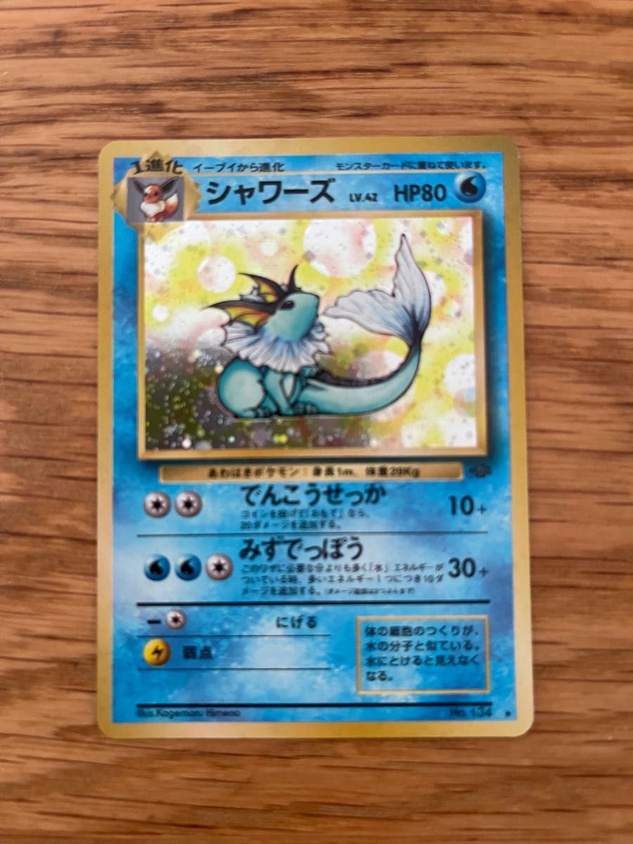 初代ブイズ サンダース シャワーズ ブースターポケモンカード 旧 初代ブイズ サンダース シャワーズ ブースターポケモンカード 旧