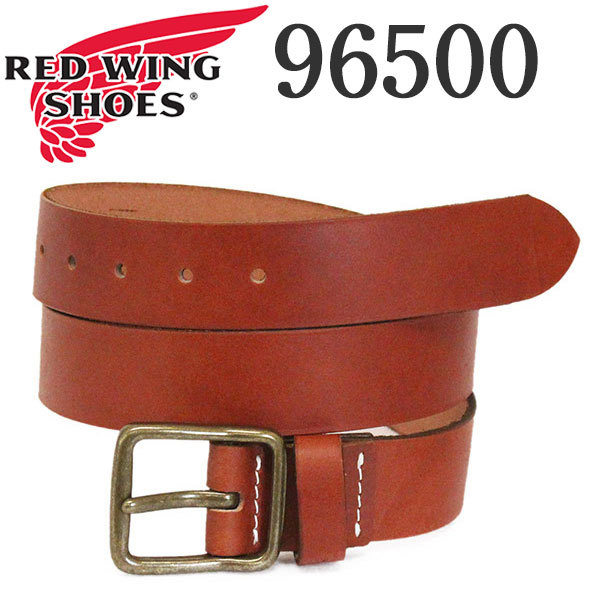 REDWING (レッドウィング) 96500 Leather Belt レザーベルト 38mm Oro Russet Pioneer 30インチ