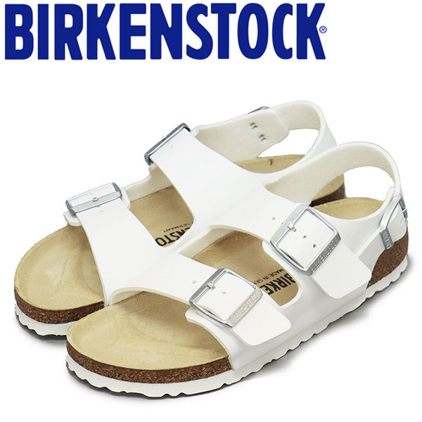 BIRKENSTOCK (ビルケンシュトック) 34733 MILANO ミラノ ビルコフローサンダル WHITE ナロー幅 BI263 36-約23.0cm