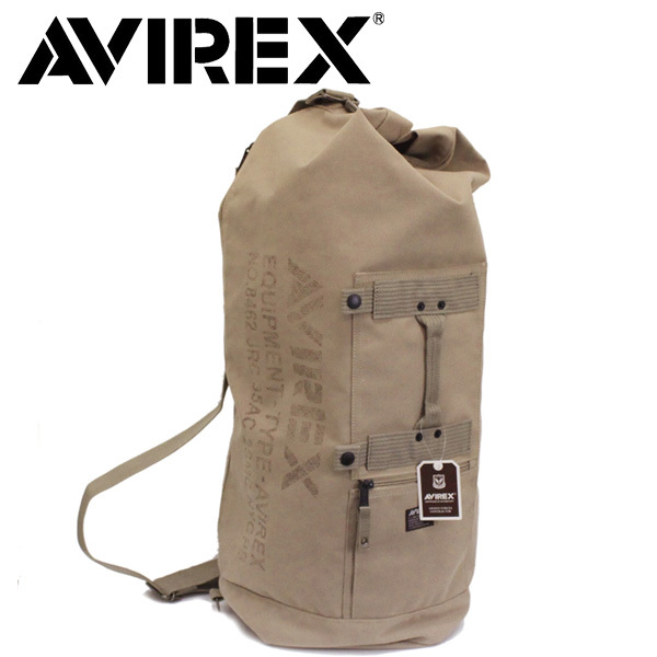 AVIREX (アヴィレックス) EAGLE(イーグル) AVX308L ボンサック ショルダーバッグ 23-ベージュ