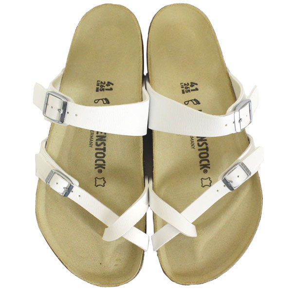 BIRKENSTOCK (ビルケンシュトック) GC MAYARI (マヤリ) BF サンダル レギュラー(幅広) WHITE BI076-39-約25.0cm_MAYARI